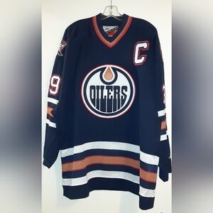 Vintage Doug Weight Oilers jersey